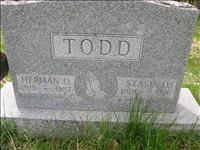 Todd, Herman O. and Stasia D.